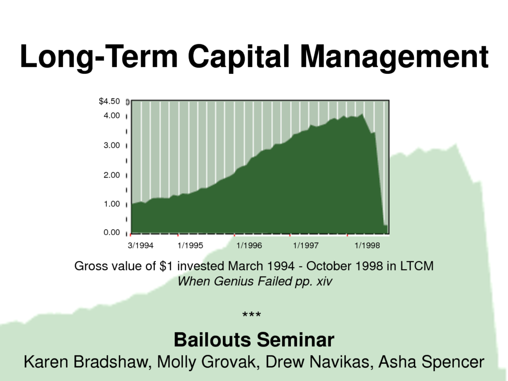 Long Term Capital Management Quartzo Investments